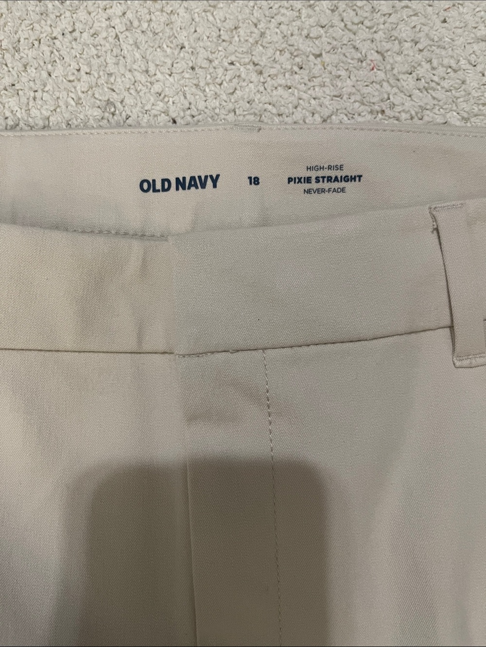 NWT- Old Navy - 18. Pixie Straight Ankle - Picture 5 of 8
